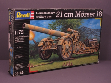 German heavy artillery gun - 21cm Mörser 18