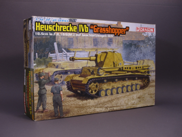 Heuschrecke IVb "Grasshopper" - 10.5 cm le.F.H. 18/6 (Sf.) auf Geschützwagen III/IV