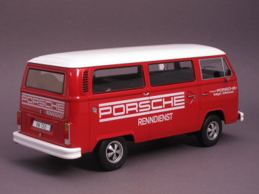 Preview: Volkswagen Bus T2b - Porsche Renndienst - mit Fuchsfelgen - 1972