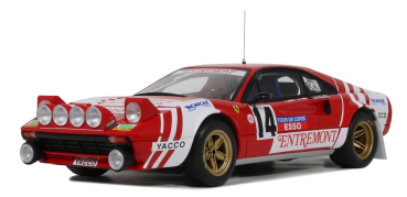 Ferrari 308 GTB Gr.4 #14 - Rally - Tour de Corse - 1981