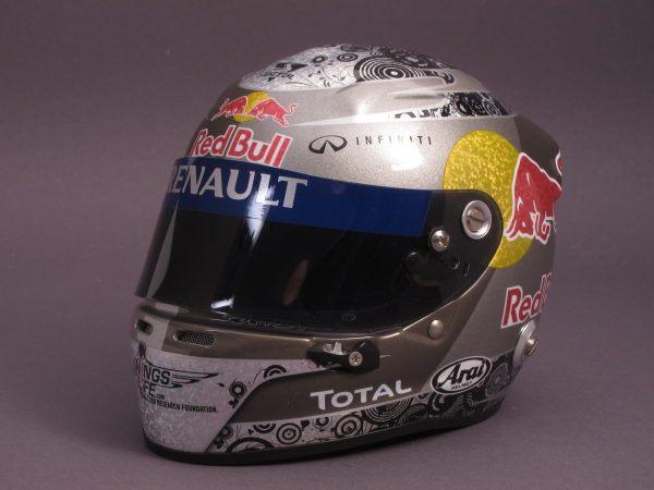 Arai Helm - Sebastian Vettel - Formel 1 - World Champion - 2010