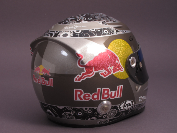 Arai Helm - Sebastian Vettel - Formel 1 - World Champion - 2010