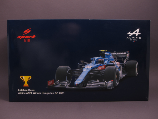 Alpine A521 #31 - Esteban Ocon - Sieger Ungarn GP - Formel 1 - 2021