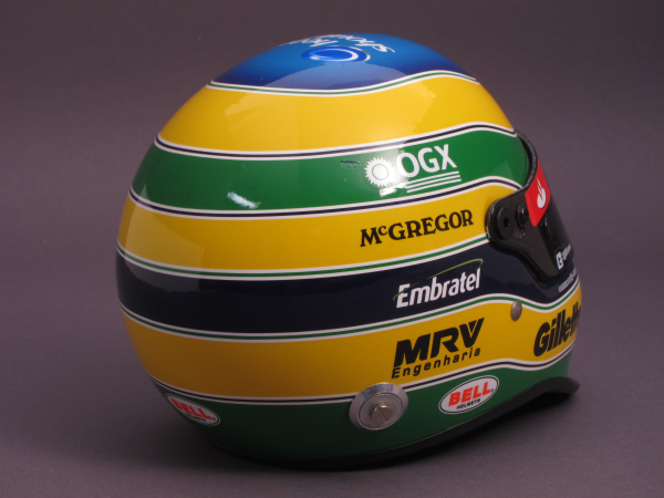 Bell Helmet - Bruno Senna - F1 Williams - Formula 1 - 2012