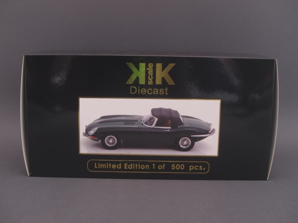 Jaguar E-Type Cabrio mit Softtop - Series 1 RHD 1961