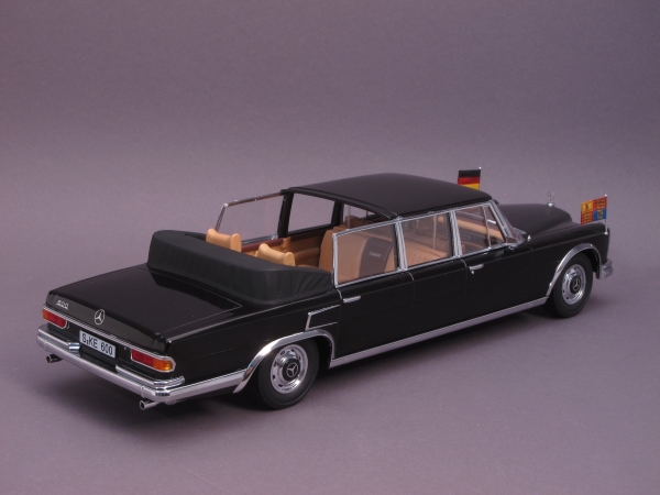 Mercedes Benz 600 Landaulet (W100) - Queen Elizabeth II / Kiesinger - 1965